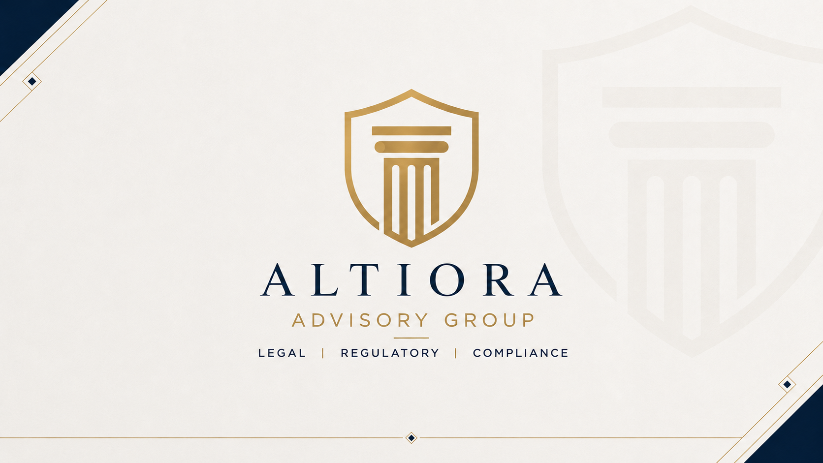 Altiora Advisory Group brand identity